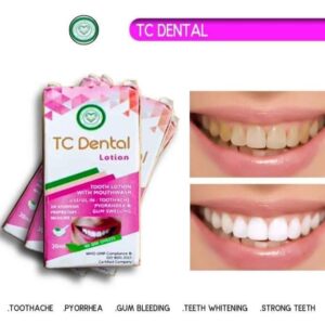 TC Dental Lotion -Treats Halitosis(Bad Mouth Odour), Whitening Teeth, Treats Gum Bleeding, Removes Plague and Tartar, Strong Teeth||TC Dental Lotion Description||TC Dental Dosage||TC Dental Lotion Price||Delivery Available||Contact Number