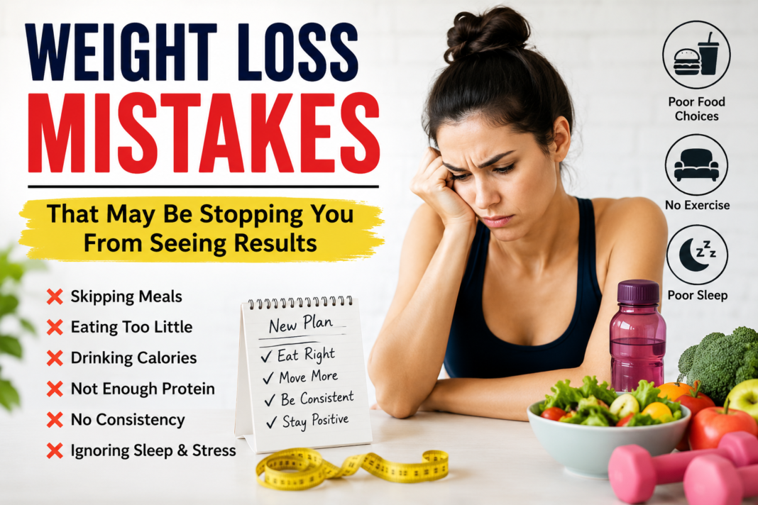 12 Weight Loss Mistakes That May Be Stopping You From Seeing Results