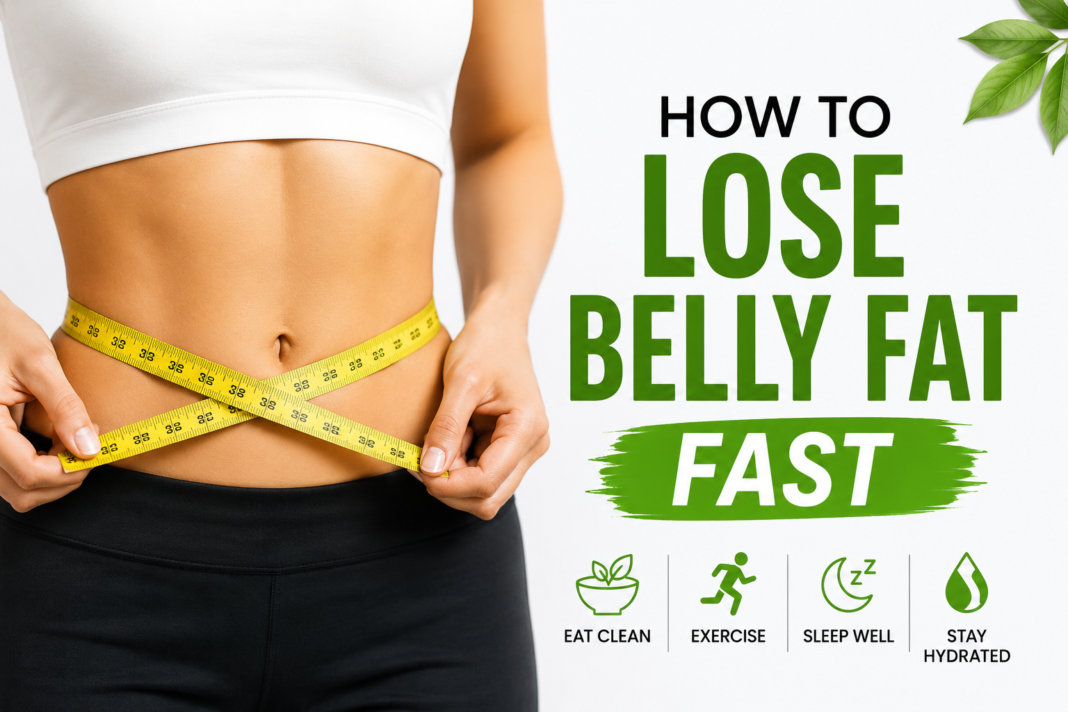 How to Lose Belly Fat Fast: A Realistic Guide That Actually Works