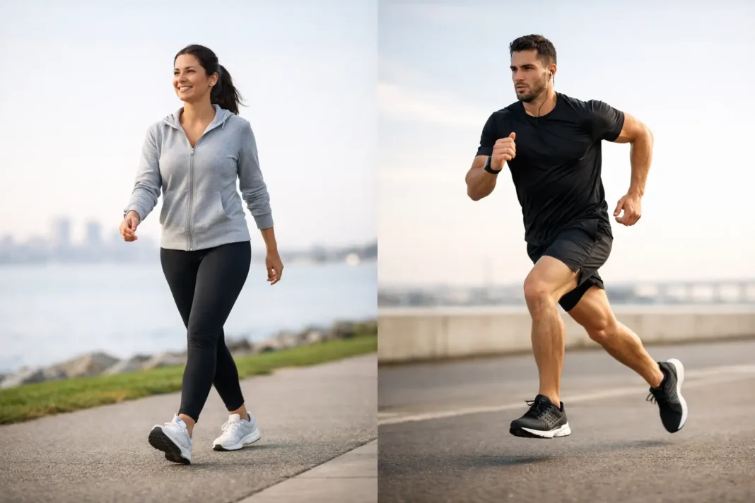 Walking vs Running for Fat Loss