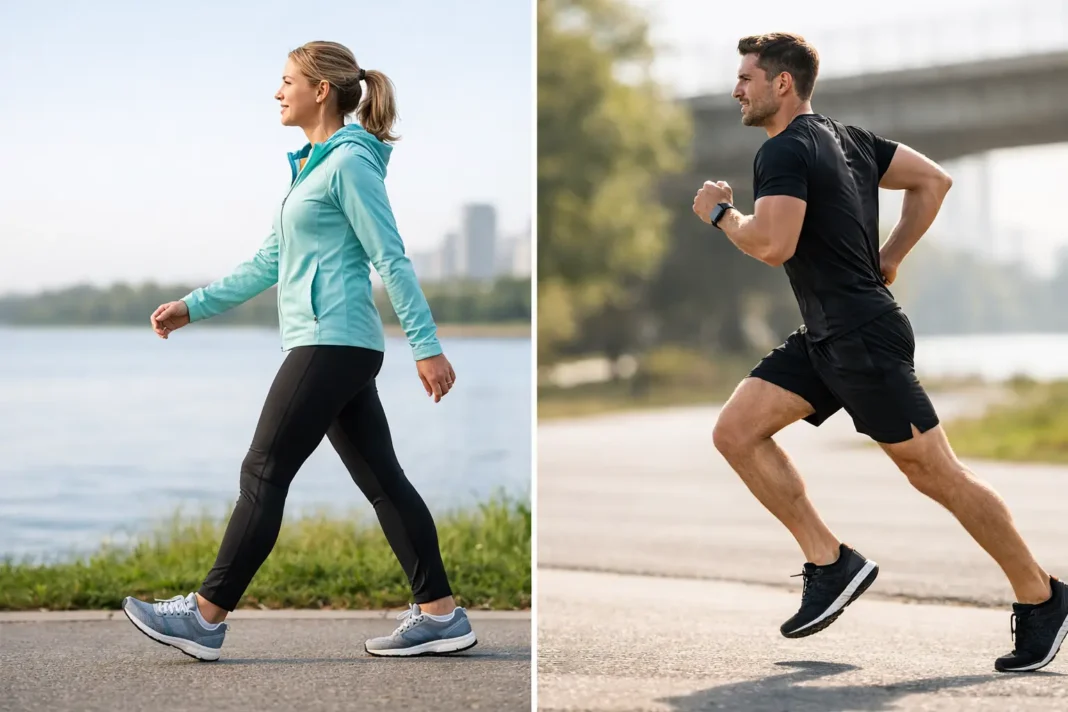 Walking vs Running: Which Burns More Fat?